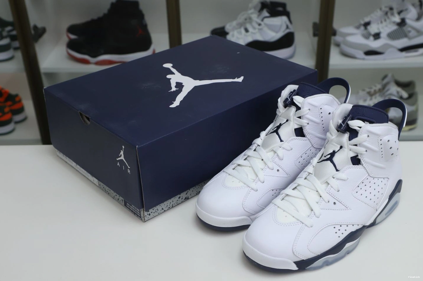 AIR NAVY JORDAN 6 MIDNIGHT 1123